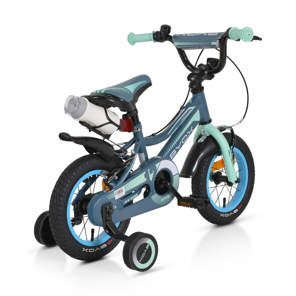 Bicicleta pentru copii Byox Prince 12inch Grey - 2