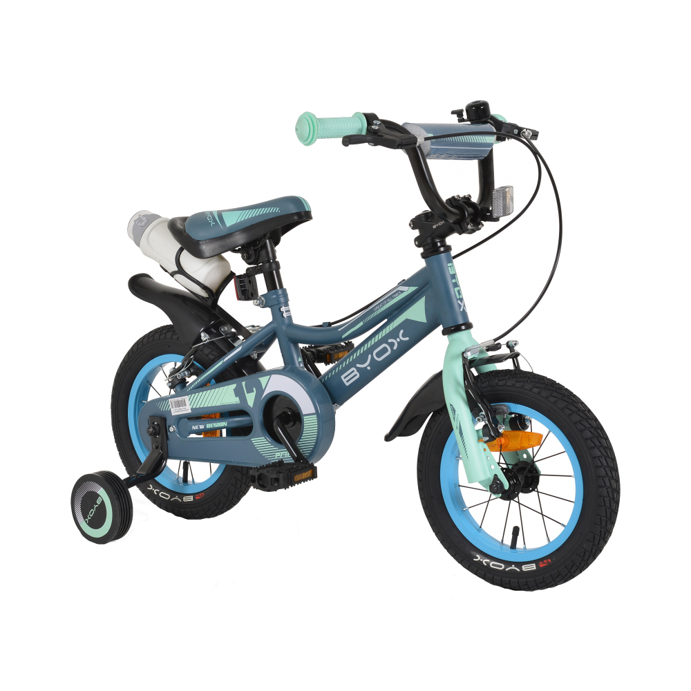 Bicicleta pentru copii Byox Prince 12inch Grey - 3