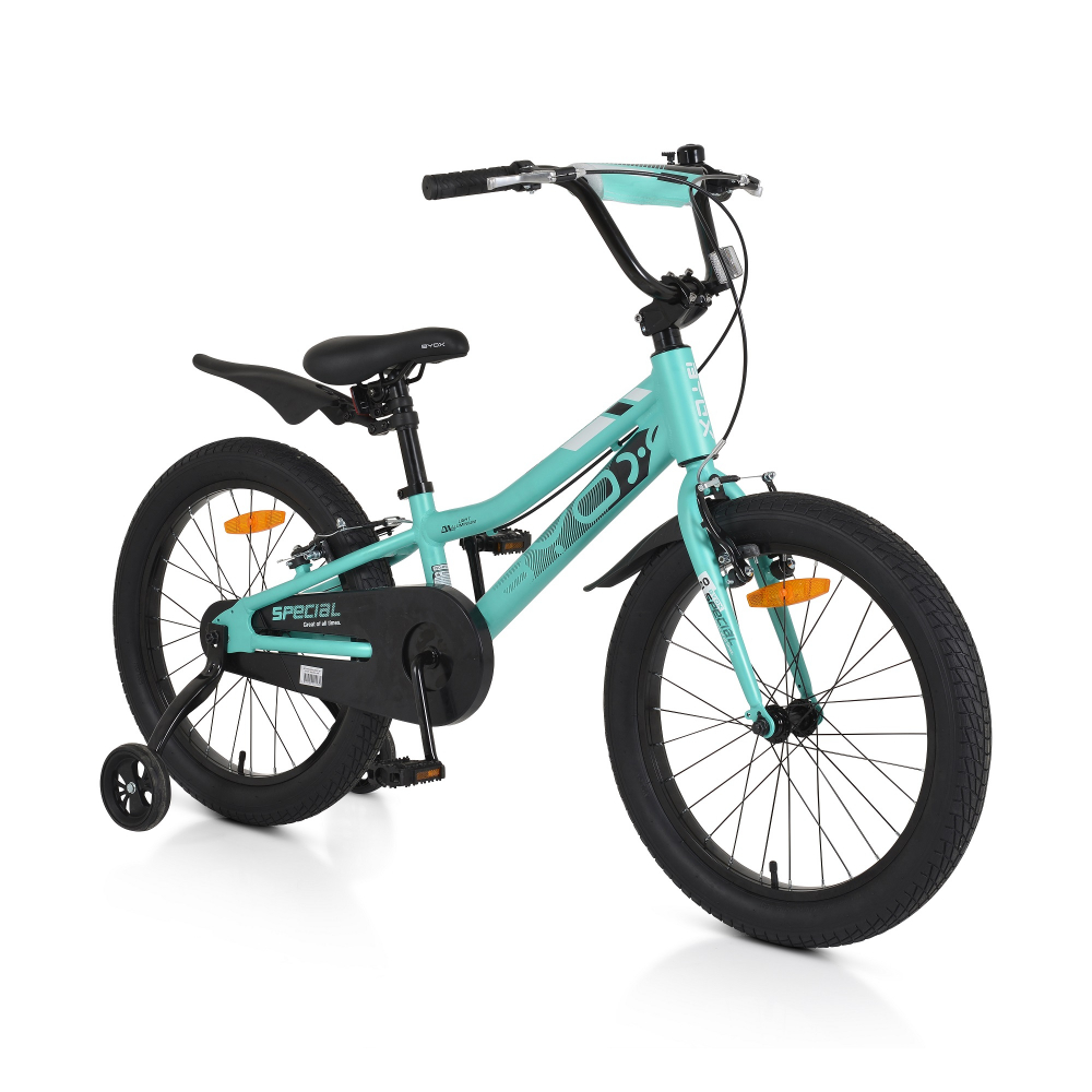 Bicicleta pentru copii Byox cu roti ajutatoare 20 inch Special Mint - 2