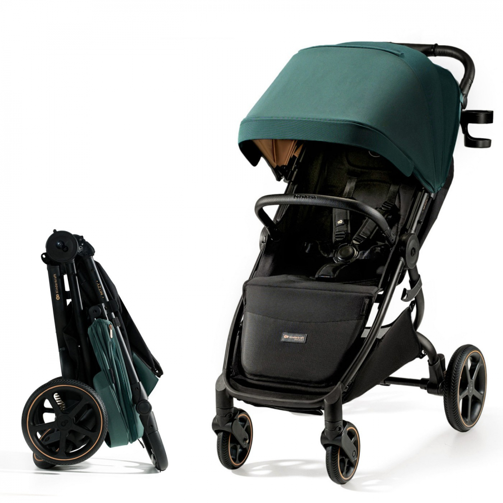 Carucior sport ultra compact Kinderkraft Mitzy 0-22 kg Jade Green - 4