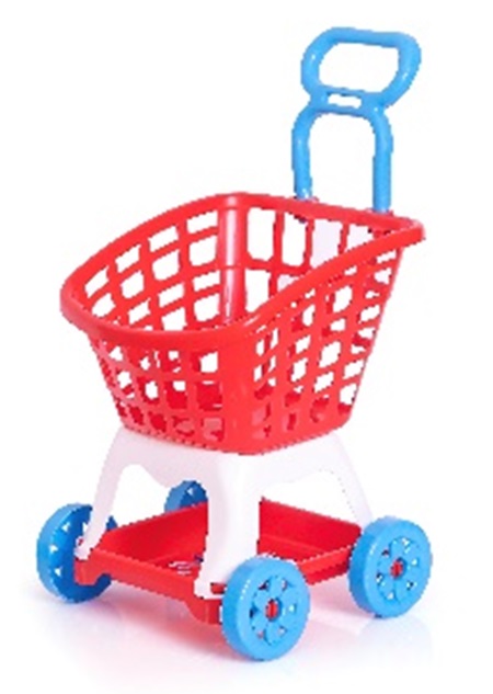 Carucior pentru cumparaturi SuperMarket Red