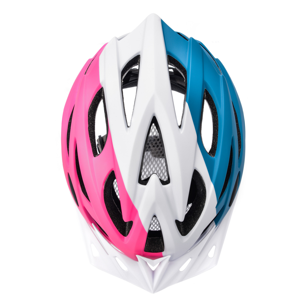 Casca de protectie Marven masura S 52-56 cm pink white blue - 2 | YEO