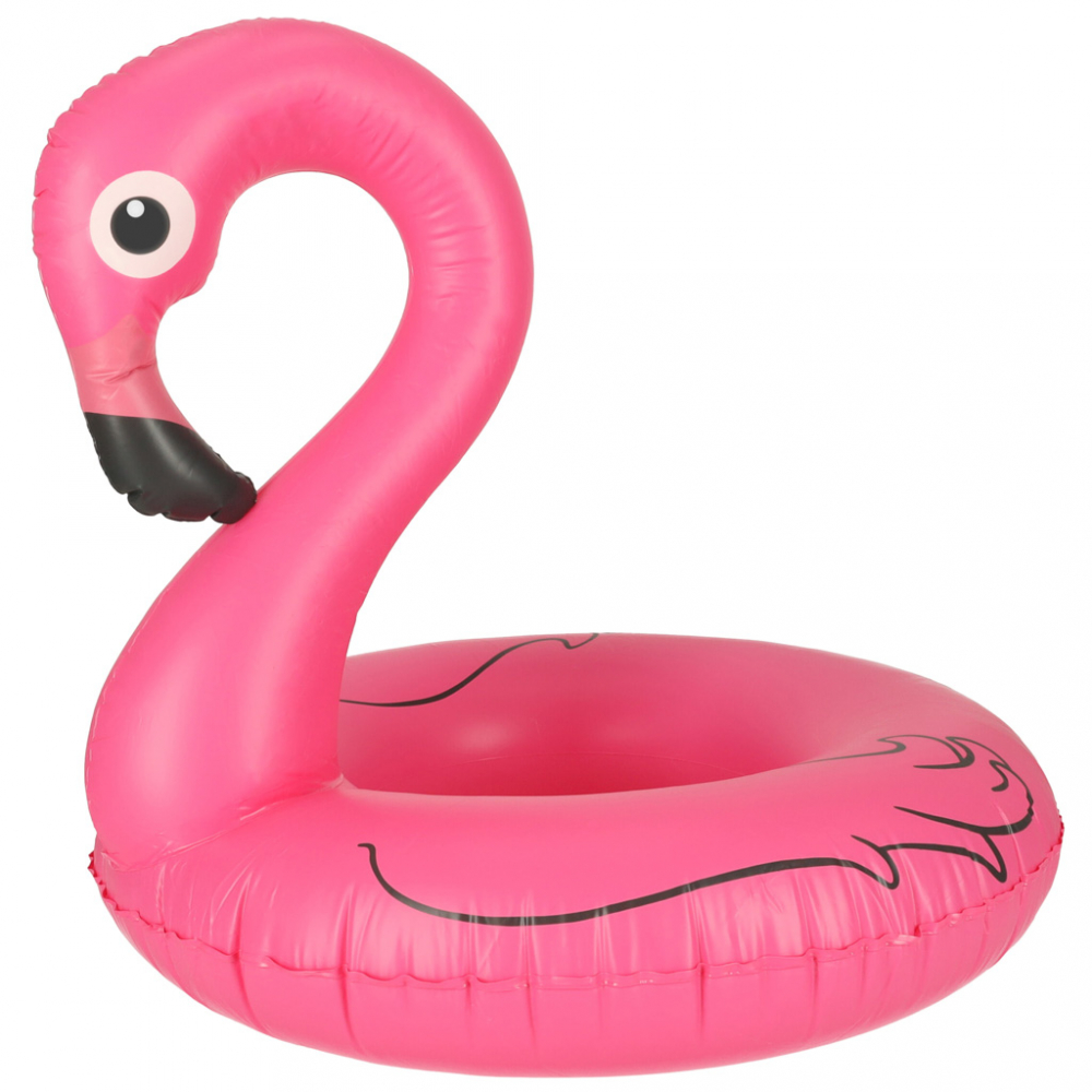 Colac gonflabil pentru inot copii Flamingo Roz 90cm - 3 | YEO