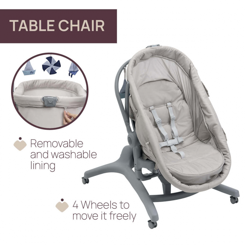 Cosulet multifunctional 5 in 1 Chicco Baby Hug Pro BeigeLatte Bej 0luni+ - 6