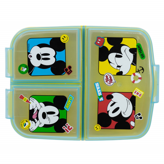 Cutie compartimentata sandwich Mickey Mouse Fun-Tastic - 1 | YEO