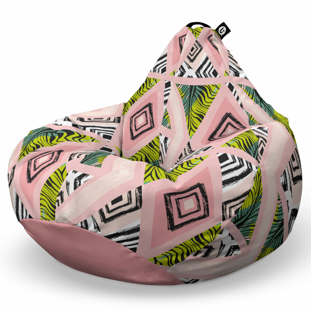 Fotoliu Puf Bean Bag tip Para XL Caribbean Grapefruit - 5