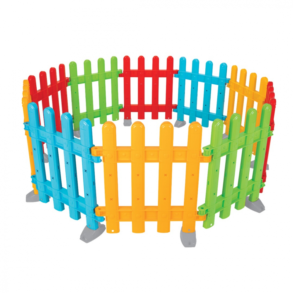 Gardulet de joaca pentru copii multicolor cu 10 piese Hedge