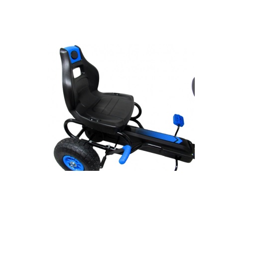 Kart cu pedale R-Sport Gokart cu roti gonflabile G8 albastru - 1