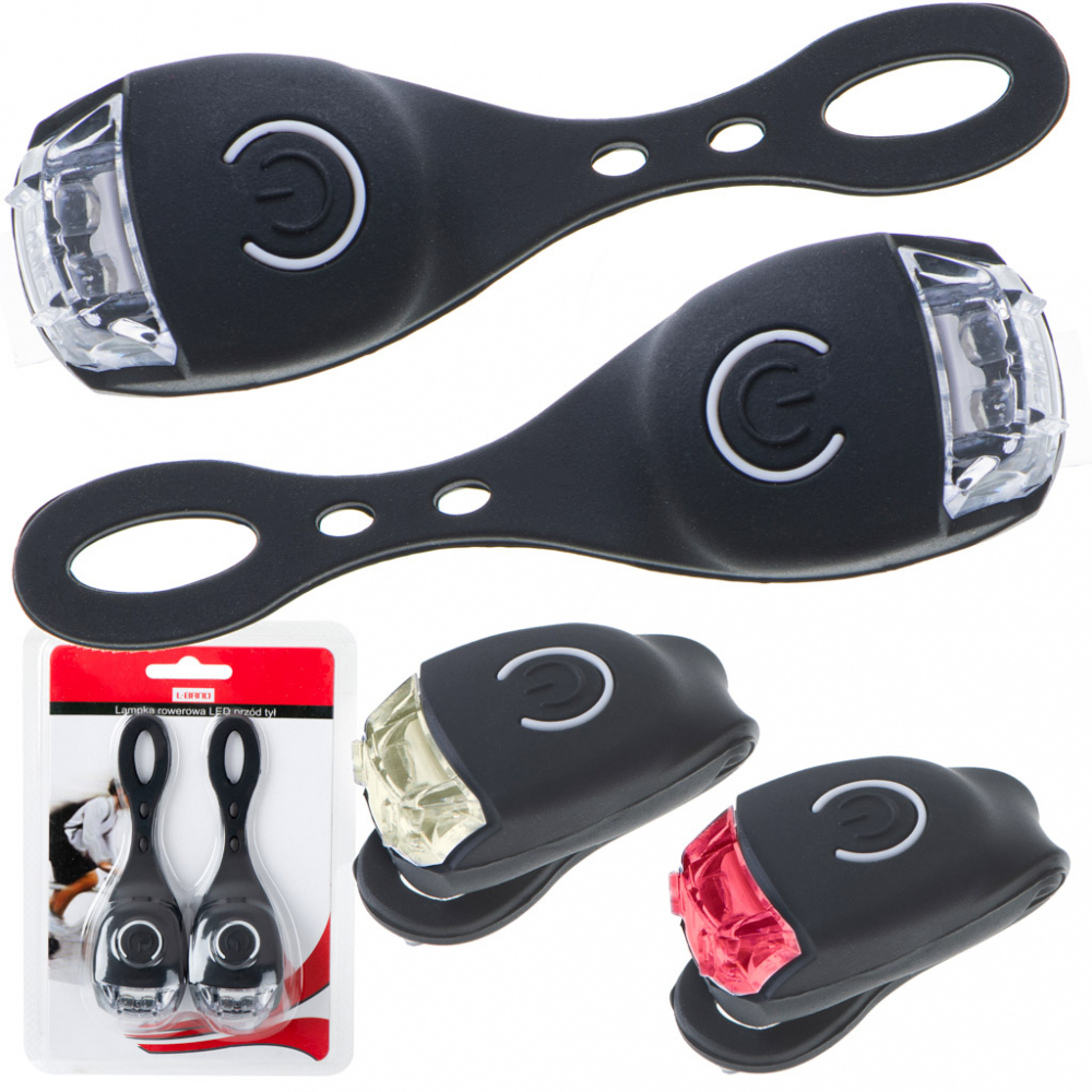 Set Lumina LED pentru bicicleta fataspate 2 bucati