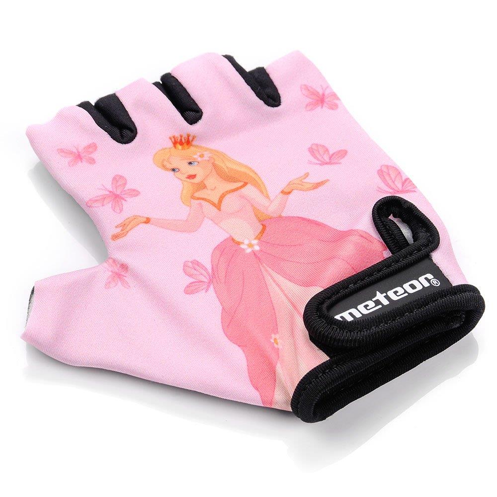 Manusi de ciclism pentru copii Pink Princess masura XS - 4 | YEO