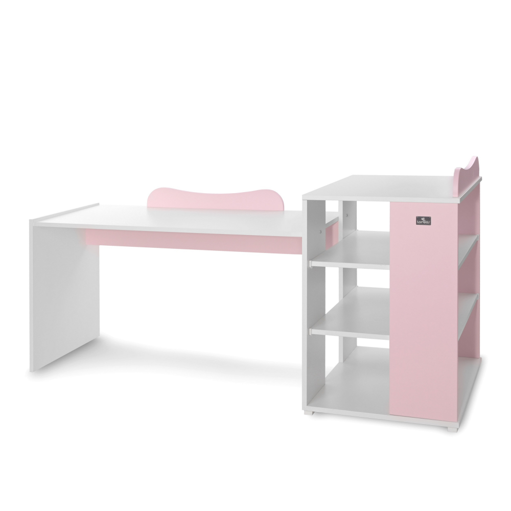 Patut modular multifunctional 5 configurari diferite 190 x 72 cm Multi White Orchid Pink - 2 | YEO