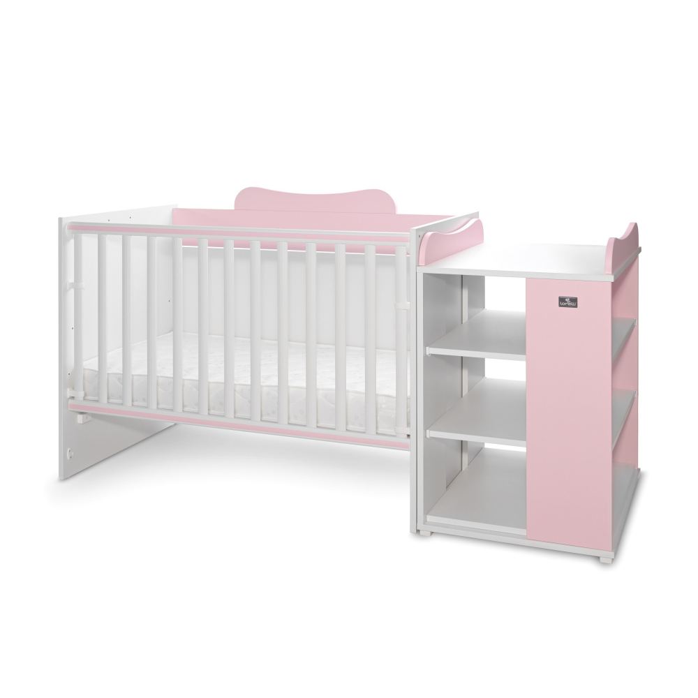 Patut modular multifunctional 5 configurari diferite 190 x 72 cm Multi White Orchid Pink - 3