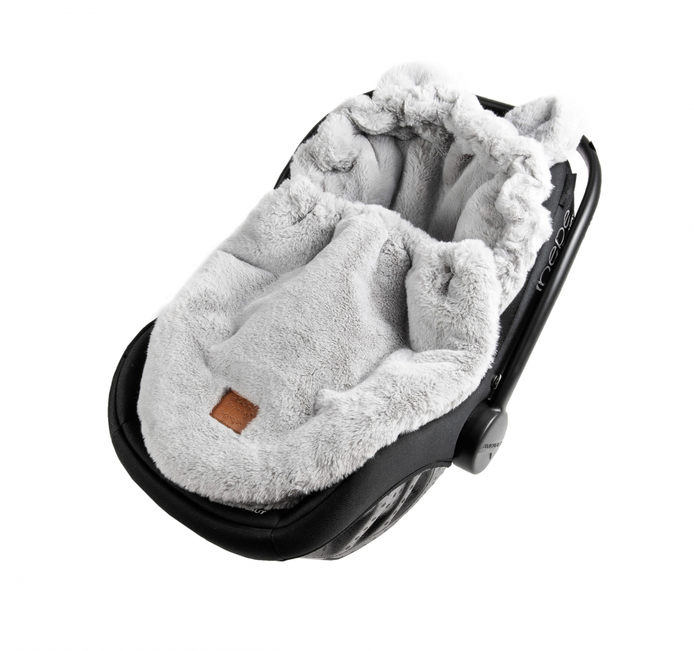 Saculet de dormit multifunctional pentru caruciorscaun auto Floo for Baby Mini Me Gri