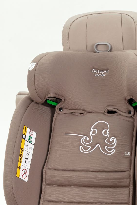 Scaun auto rotativ 360 SPS Carrello Octopus i-size 40-150 cm cu isofix Sandstone Beige - 1