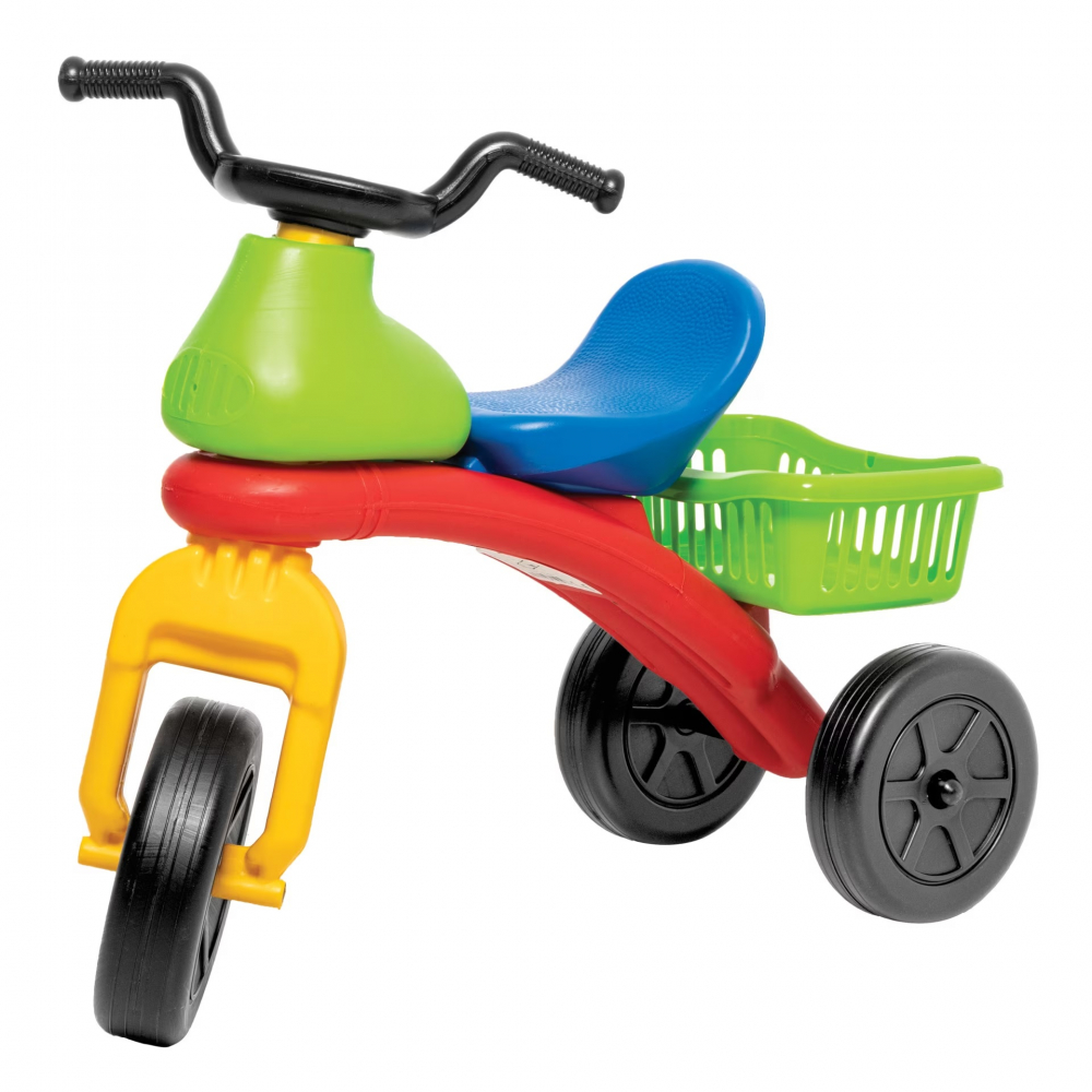 Tricicleta fara roti Dohany Trappola 6 Motor Multicolor cosulet Verde - 3