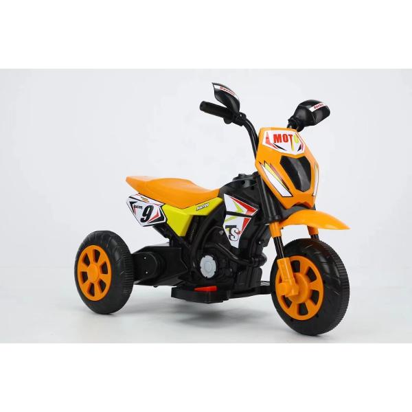 Motocicleta cu pedala electrica portocaliu 35W