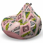 Fotoliu Puf Bean Bag tip Para XL Caribbean Grapefruit