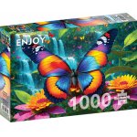 Puzzle Enjoy Butterfly in the forest 1000 piese