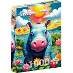Puzzle Enjoy sunny hippo 1000 piese