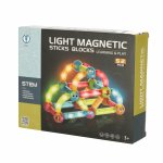 Set Interactiv Magnetic cu Lumini 52 Elemente Multicolore