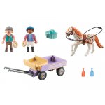 Set constructie Playmobil Caruta cu ponei