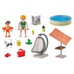 Set constructie Playmobil Distractie la piscina in curte