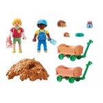 Set constructie Playmobil Ingrijirea familiei de arici