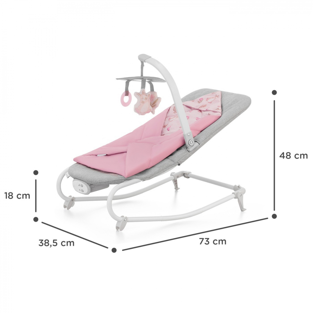 Balansoar Kinderkraft Felio 2 peony rose - 4