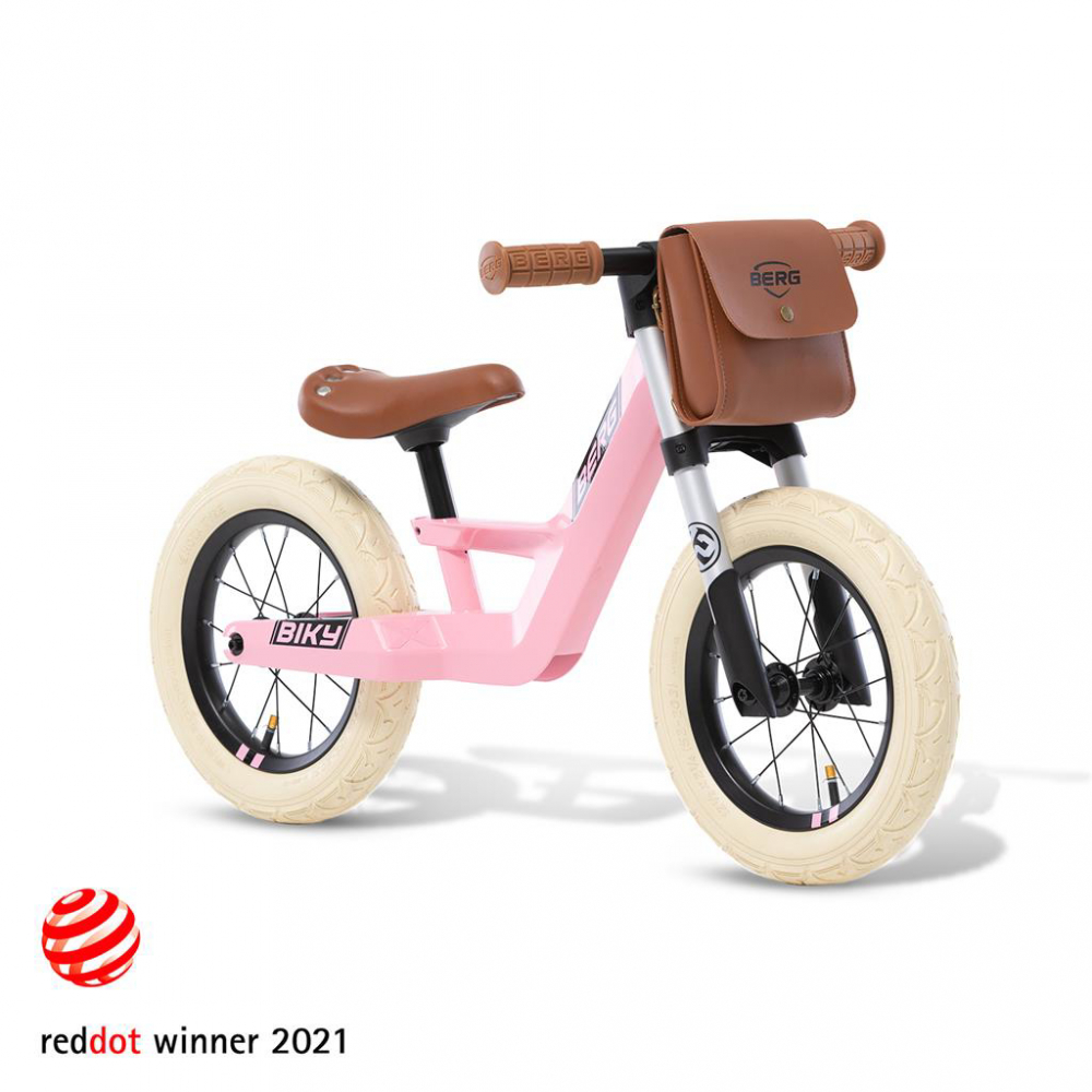 Bicicleta Fara Pedale Berg Biky Retro Pink