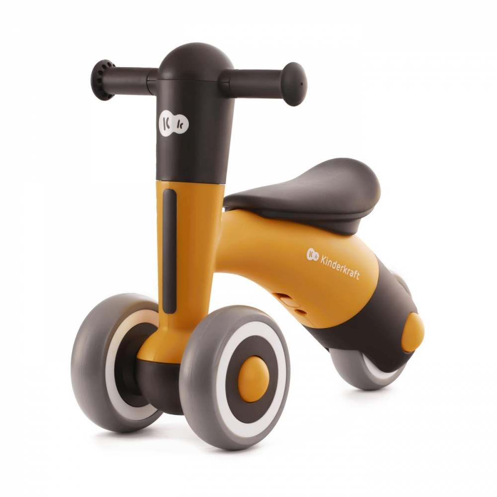 Bicicleta de echilibru Kinderkraft Minibi honey yellow - 5