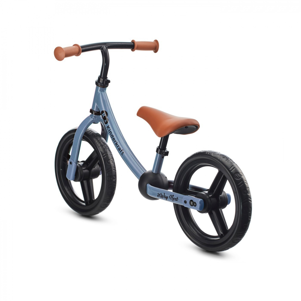 Bicicleta fara pedale Kinderkraft 2way next blue sky 12 inch - 2