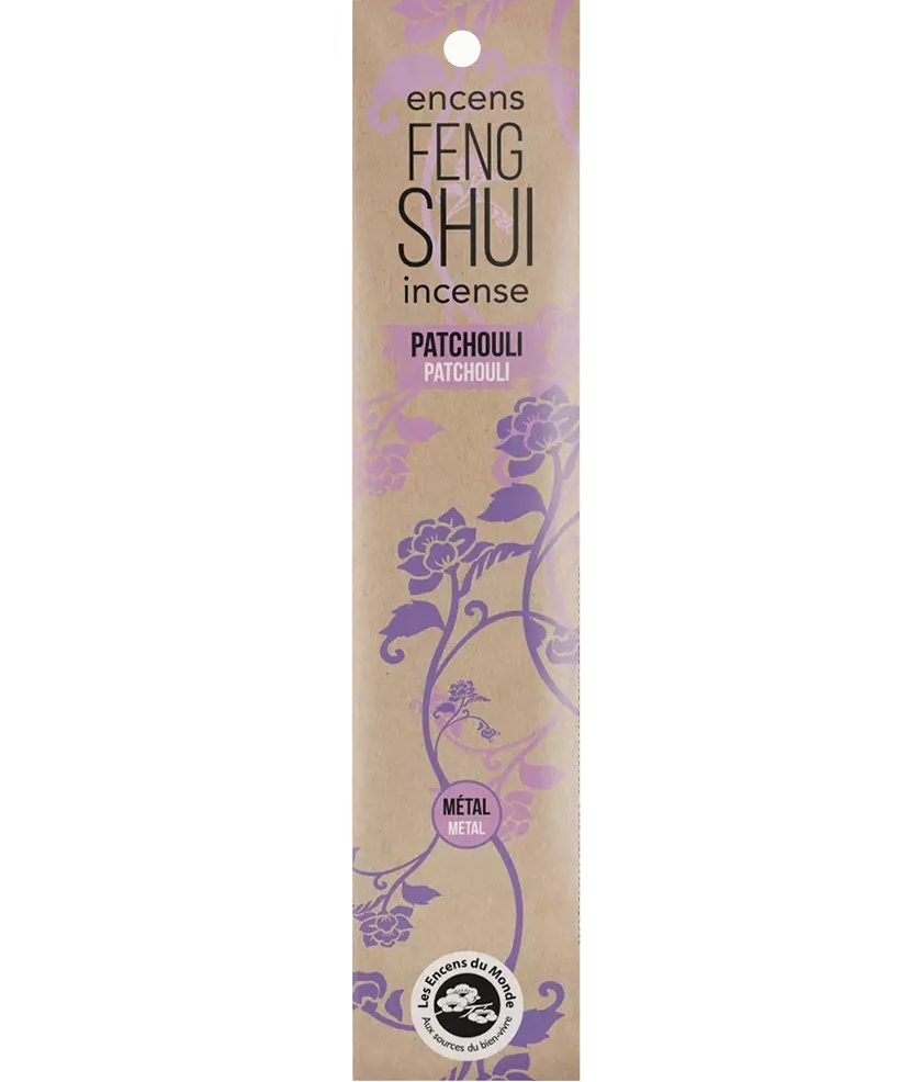 Betisoare parfumate Aromandise Feng Shui patchouli element Metal - 3