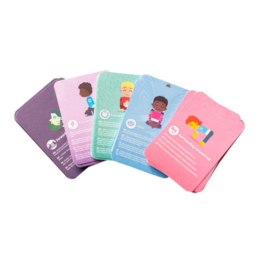 Carduri Yoga pentru copii - 1