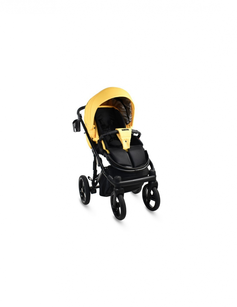 Carucior copii 2 in 1 reversibil complet accesorizat 0-36 luni Bexa Glamour Yellow