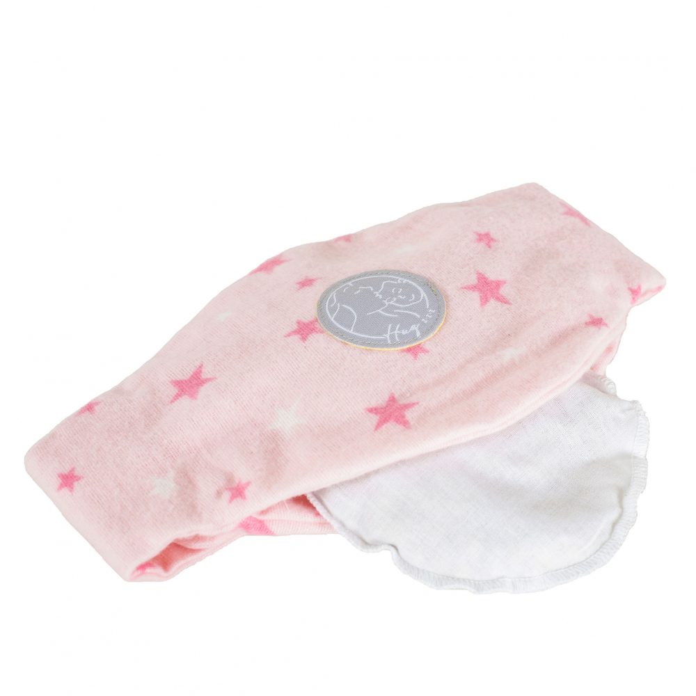 Centura anticolici cu samburi de cirese Hugzzz Belt Roz