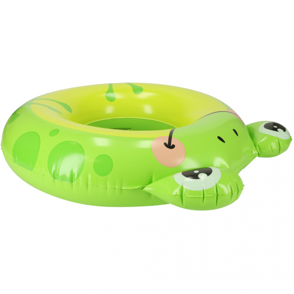 Colac gonflabil pentru inot copii  85 x 76 cm Green Frog - 2 | YEO