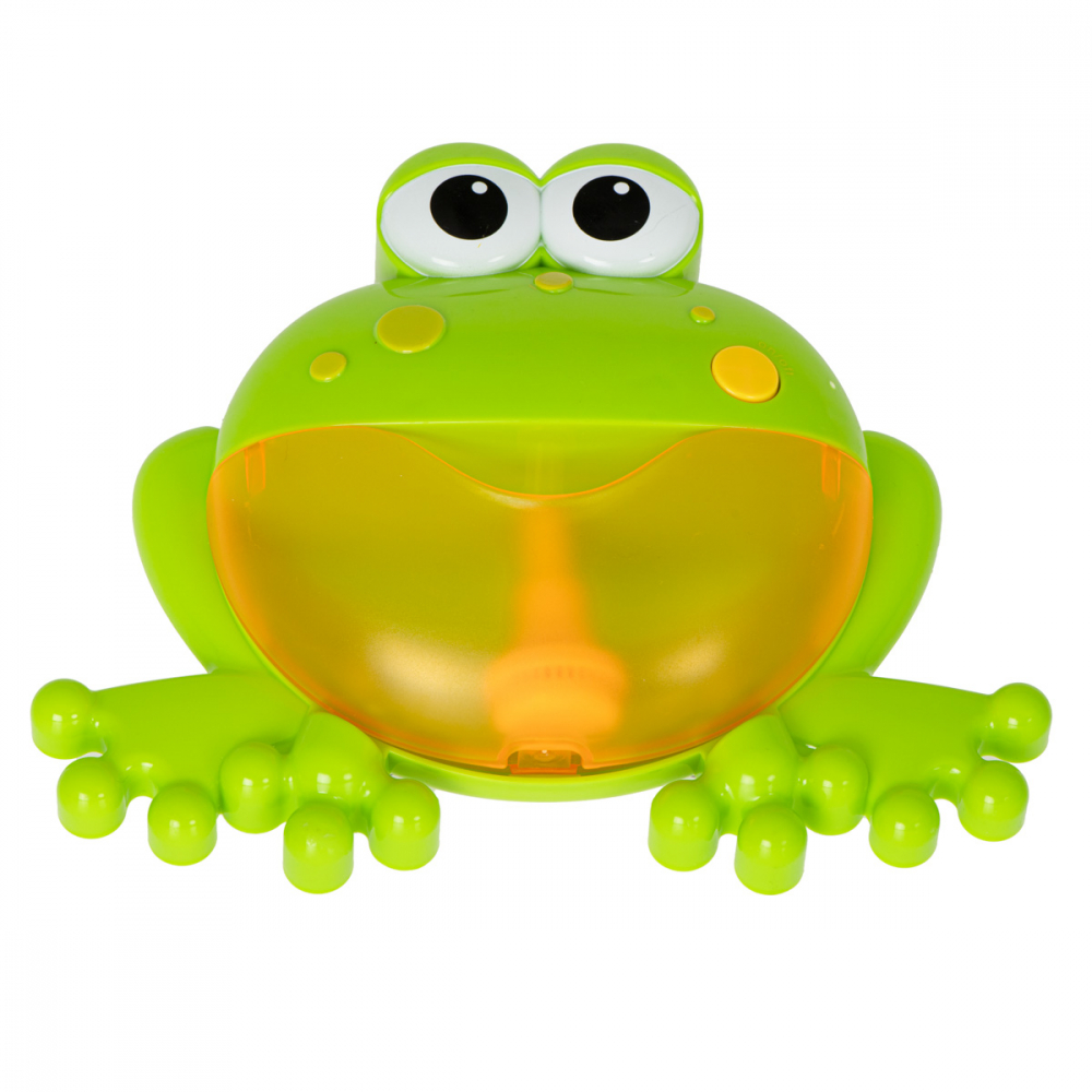 Jucarie baie muzicala generatoare de spuma Green Frog