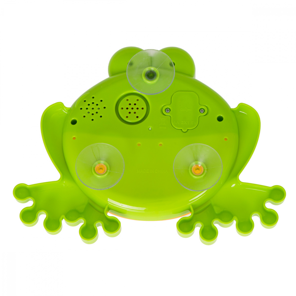 Jucarie baie muzicala generatoare de spuma Green Frog - 1 | YEO