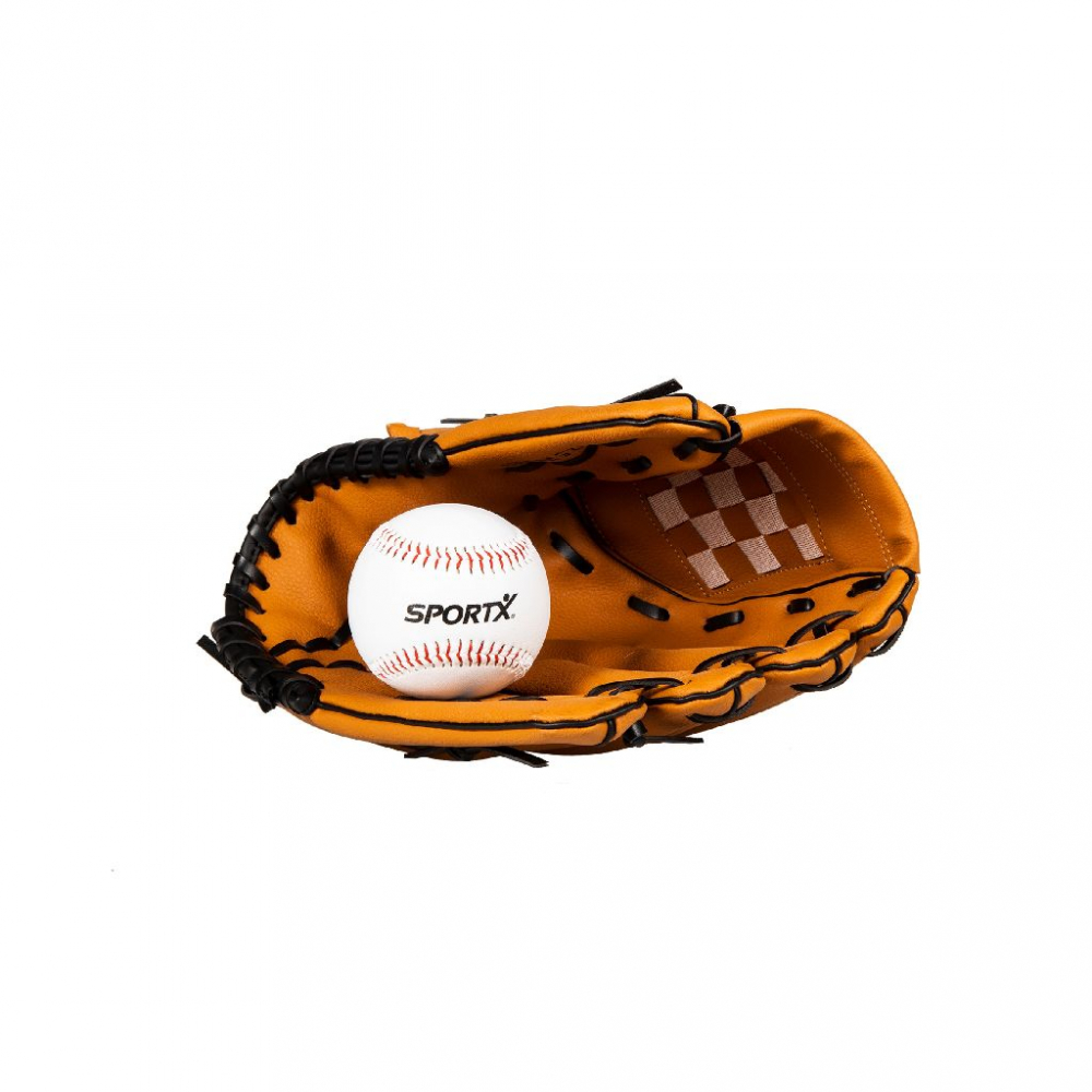 logo Manusa baseball cu minge inclusa Van Der Meulen SportX