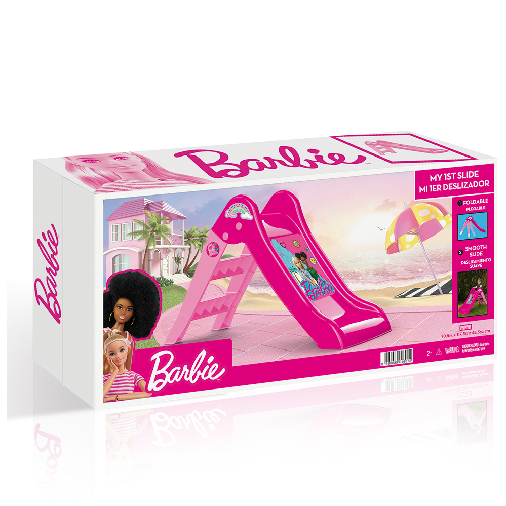 Primul meu tobogan Barbie - 1 | YEO