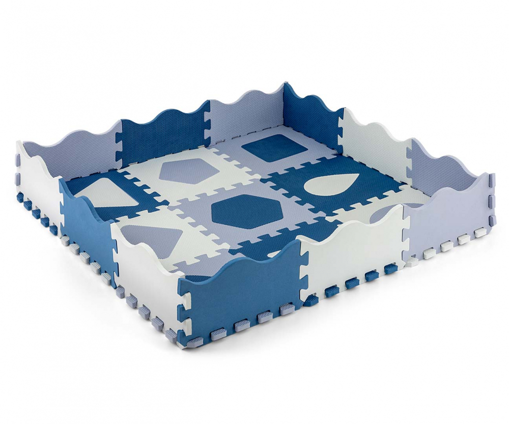 Puzzle din spuma Jolly 3, 25 piese 118,5 x 118,5 cm blue - 2