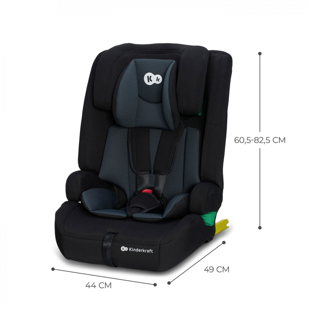 Scaun auto i-size Kinderkraft Safety Fix 2 black 76-150 cm - 4