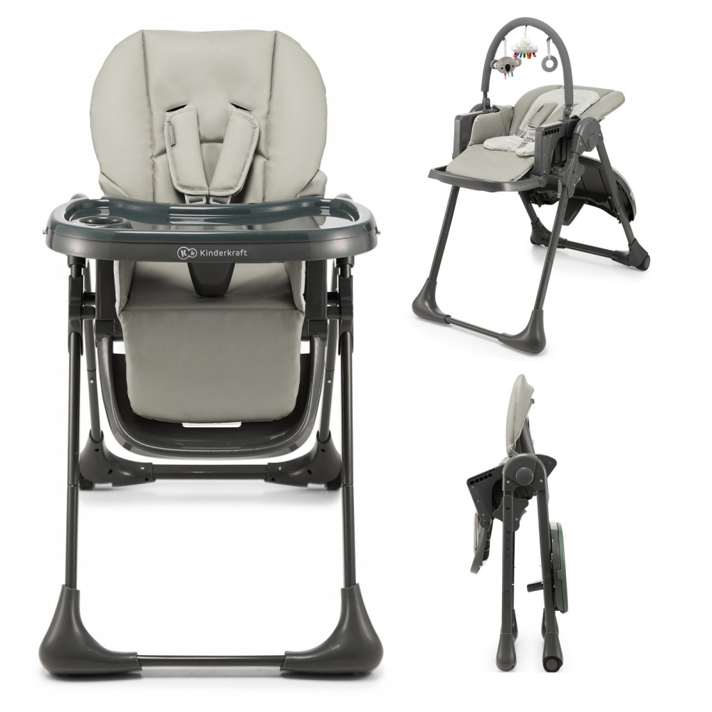 Scaun de masa pliabil Kinderkraft Tummie grey - 1 | YEO