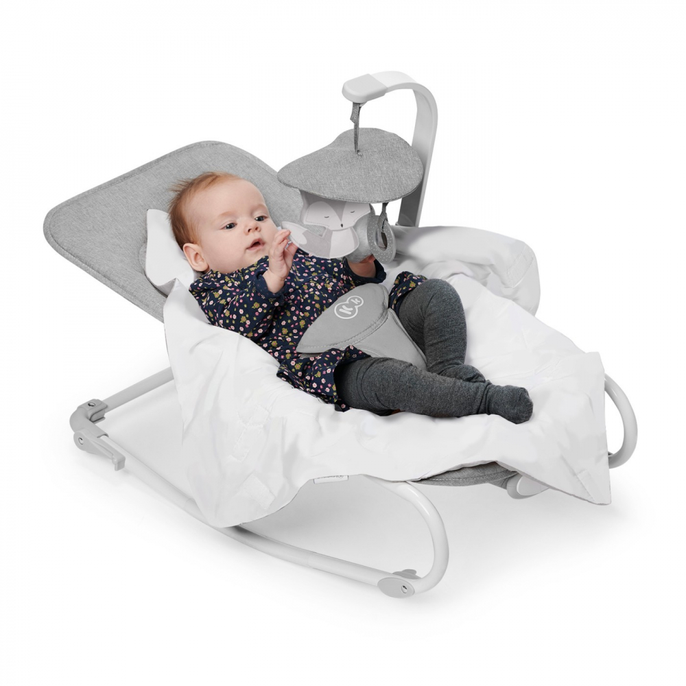 Sezlong 3 in 1 Kinderkraft Felio 2 stone grey - 1