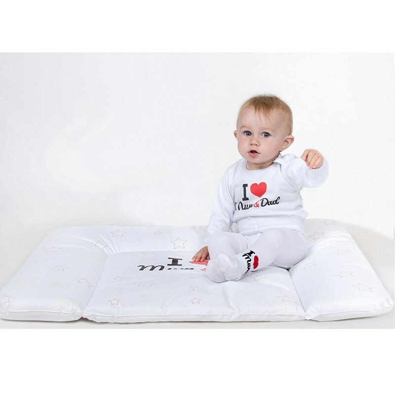 Saltea de infasat New Baby 50x70 0 luni+ I love mum and dad - 2 | YEO