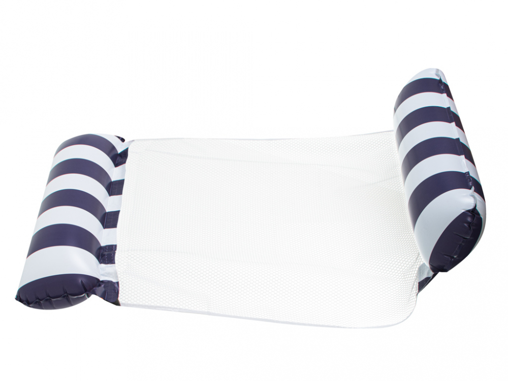 Poze Saltea gonflabila de plaja 120x70cm Blue Stripes nichiduta.ro 