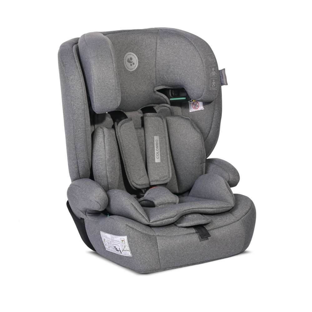 Scaun auto pentru copii Colombo Grey i-Size 15 luni-12 ani 76-150 cm - 1