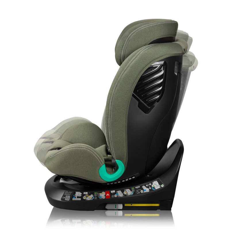 Scaun auto cu isofix Lionelo Bastiaan One i-Size 4 in 1 Verde - 1