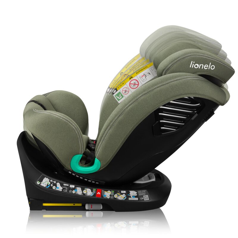 Scaun auto cu isofix Lionelo Bastiaan One i-Size 4 in 1 Verde - 2