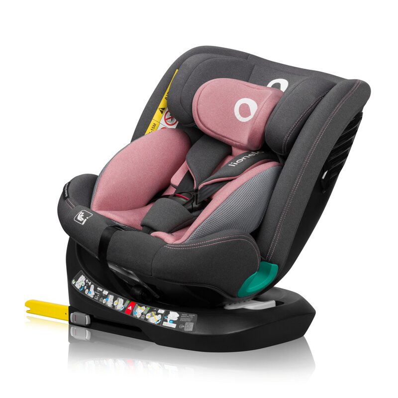 Scaun auto cu isofix Lionelo Bastiaan One i-Size 4 in 1 Roz - 1